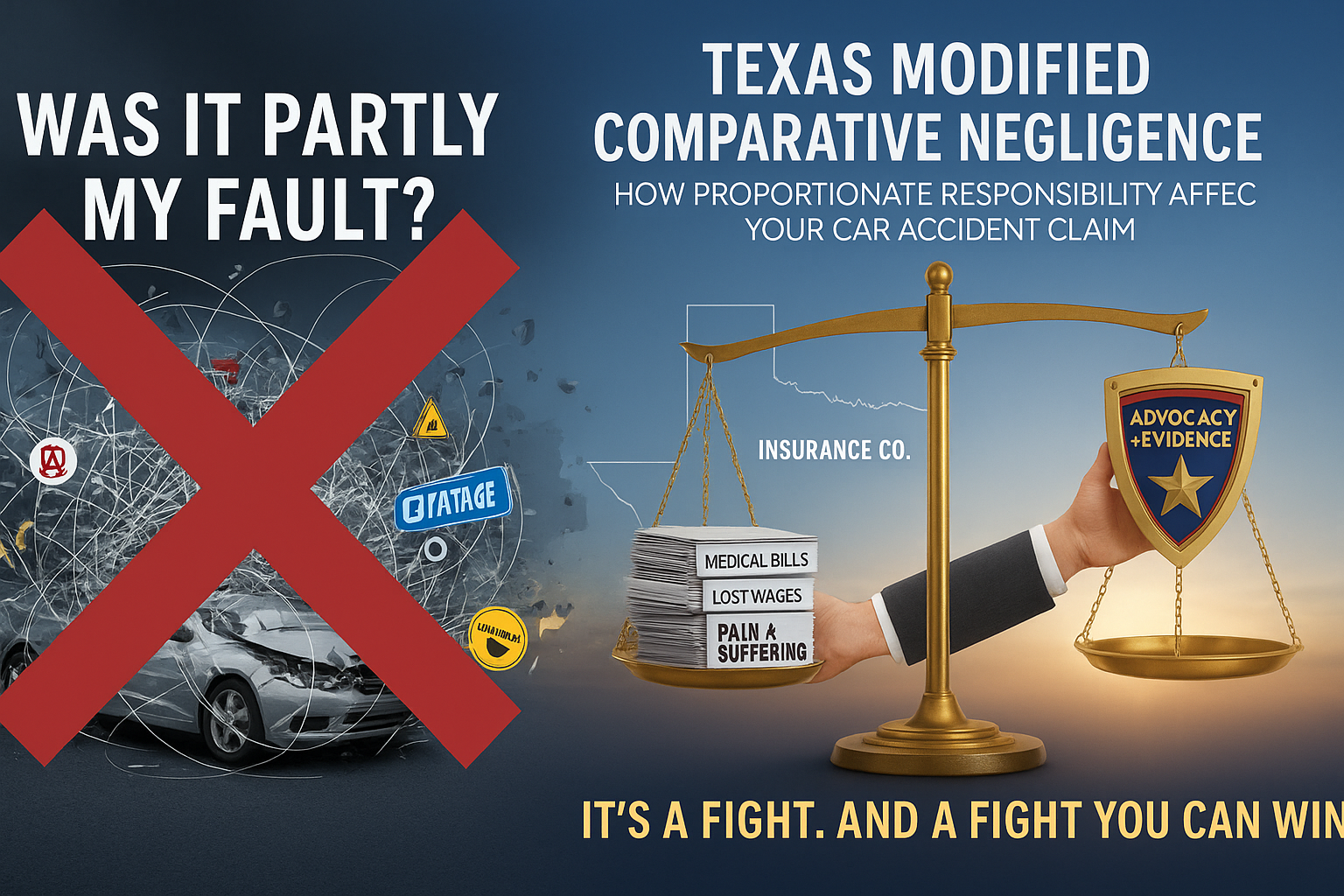 Parker Law Firm Injury Lawyers | Texas Modified Comparative Negligence: How Proportionate Responsibility Affects Your Car Accident Claim