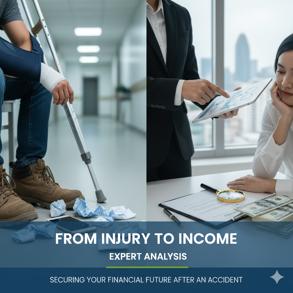 Parker Law Firm Injury Lawyers | From Injury to Income: How Expert Analysis Secures Your Financial Future After an Accident