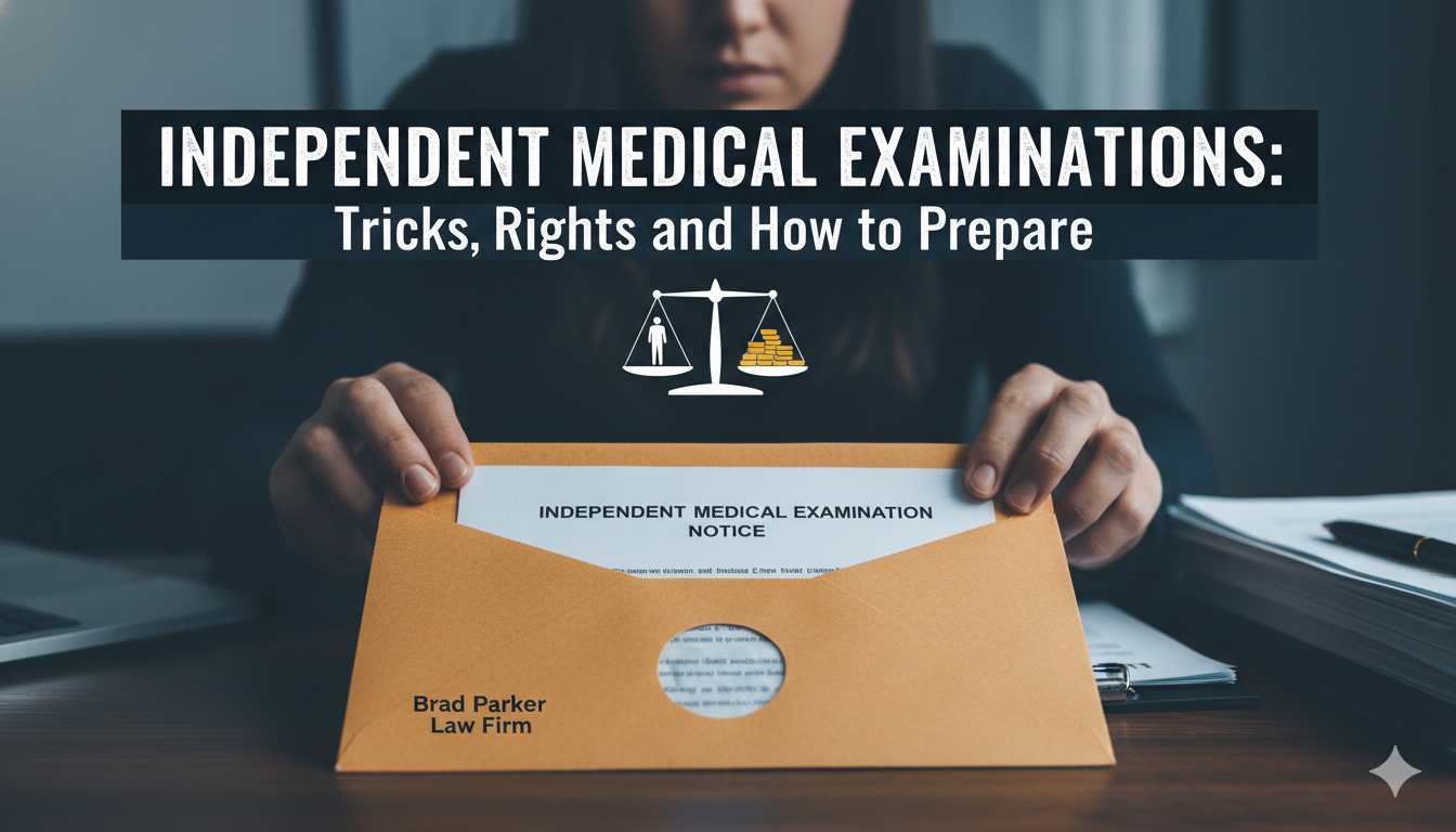 Parker Law Firm Injury Lawyers | Independent Medical Examinations: Tricks, Rights, and How to Prepare Parker Law Firm Injury Lawyers | Independent Medical Examinations: Tricks, Rights, and How to Prepare