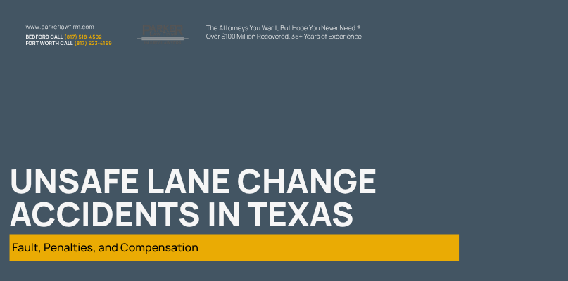 unsafe lane changes