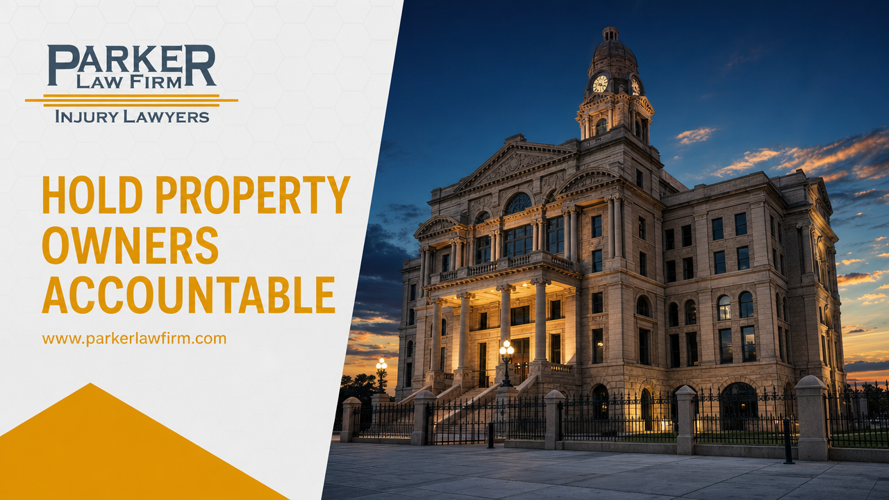 Parker Law Firm Injury Lawyers | Can a Property Owner Be Liable for Your Injuries in Texas?