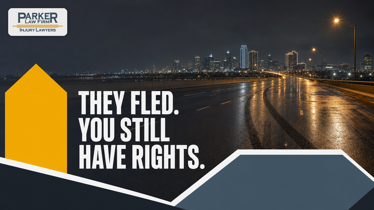 Parker Law Firm Injury Lawyers | Texas Hit and Run Claim: What Victims in Fort Worth Need to Know